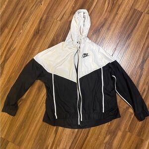 Nike Women's Black and White Jacket